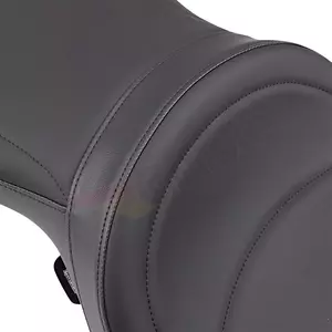 Κάθισμα - καναπές Wide Low profile πίσω 2-UP μαύρο δέρμα Drag Specialties-2