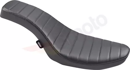 Sæde - bænksæde bagpå Spoon style sort læder Drag Specialties - 0805-0075