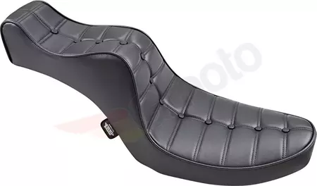 Sitz - Sofa 2-UP schwarzes Leder Drag Specialties - 0805-0093
