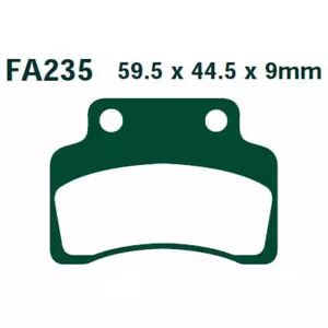 Спирачни накладки EBC SFA 235 (2 бр.)-2
