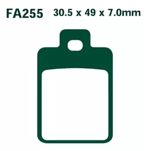 Plaquettes de frein EBC SFA 255 (2 pièces)-2