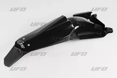 Hátsó szárny UFO Husqvarna 4T 08-09 világító fekete színnel - HU03333001
