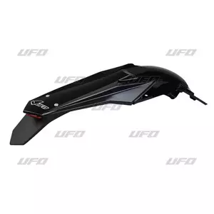 Parafango posteriore UFO Suzuki RMZ 250 19 RMZ 450 18-19 nero Enduro con luce LED - SU04947001