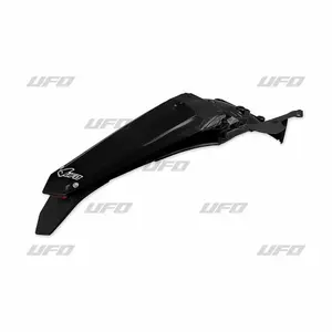 Garde-boue arrière + support de plaque avec feu UFO noir Yamaha WR250F - YA04850001
