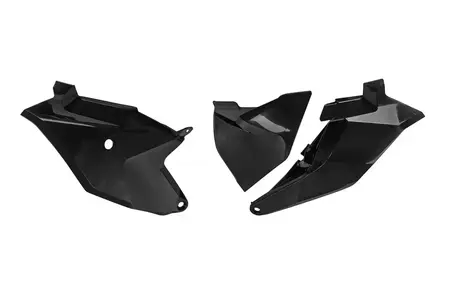 Set di coperture laterali posteriori in plastica UFO Gas Gas MC 85 2021 con coperchio filtro nero - GG07115001