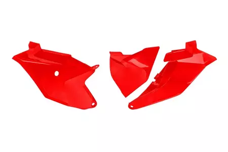 Set di coperture laterali posteriori in plastica UFO Gas Gas MC 85 2021 con coperchio filtro rosso - GG07115062