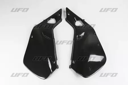 Set di coperture laterali posteriori in plastica UFO Honda CR 125 98-99 CR 250 97-99 nero - HO03602001