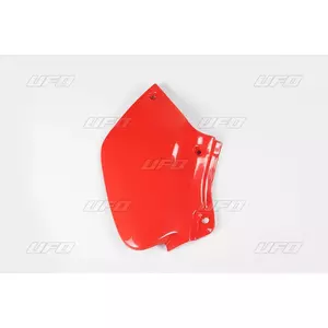 Capac lateral spate UFO Honda XR 250R 96-20 1 buc stânga roșu - HO03614069