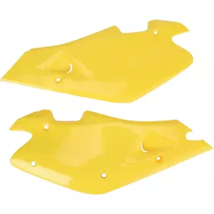 Σετ πλαστικών πλαϊνών καλυμμάτων για πίσω UFOs Husqvarna 2T 00-04 4T 02-04 κίτρινο - HU03304103