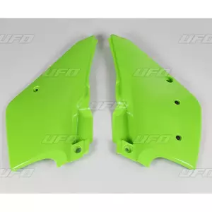 Juego de tapas laterales de plástico para UFOs traseros Kawasaki KDX 200 95-20 verde - KA02788026