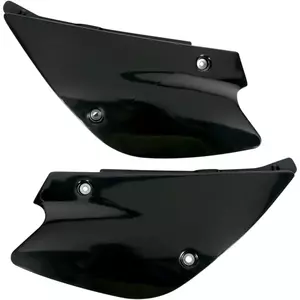 Set de capace laterale din plastic pentru UFO-uri spate Kawasaki KX 80 98-00 KX 85 01-12 negru - KA03714001