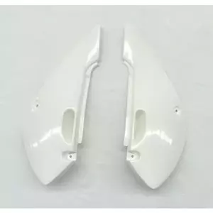 Σετ πλαστικών πίσω πλαϊνών καλυμμάτων UFO Kawasaki KXF 250 09-12 λευκό - KA04706047