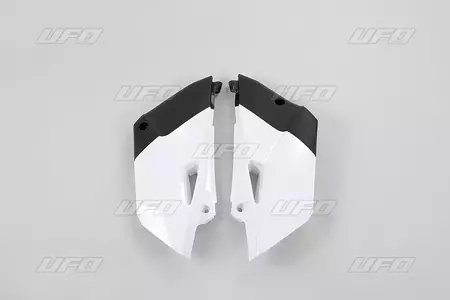 Set di coperture laterali posteriori in plastica UFO Yamaha YZ 85 15-18 bianco - YA04848046