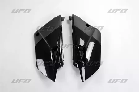 Set de capace laterale spate din plastic UFO Yamaha YZ 85 15-18 negru - YA04848001