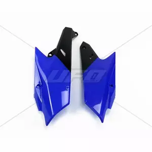 Plastikinių šoninių dangtelių rinkinys galiniams UFO Yamaha YZF 250 14-18 YZF 450 14-17 WRF 250 15-19 WRF 450 16-18 mėlynos spalvos - YA04839089