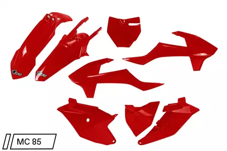 Komplet plastików UFO Gas Gas MC 85 2021 czerwony - GGKIT701999