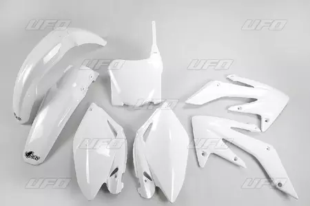Jeu de plastiques UFO Honda CRF 250R 08-09 blanc-1