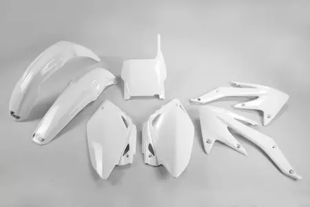 Set de materiale plastice UFO Honda CRF 450R 07 alb-1