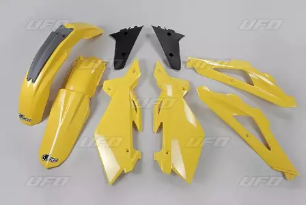 UFO plastikų rinkinys Husqvarna TC 4T 05-07 geltonos spalvos-1