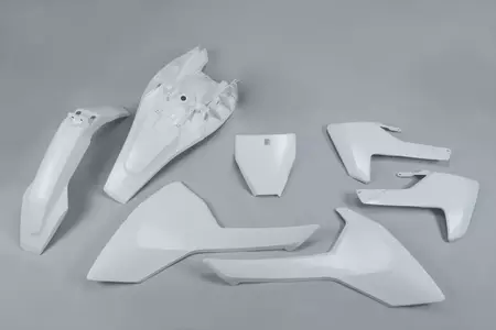 Komplet plastików UFO Husqvarna TC 85 18-20 biały - HUKIT620999