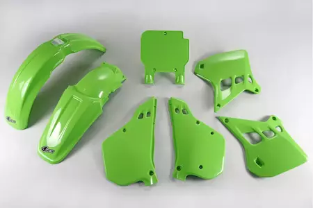 Set de materiale plastice UFO Kawasaki KX 125 90-91 - KAKIT196999