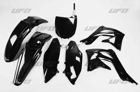 Set de materiale plastice UFO Kawasaki KXF 450 12 negru-1