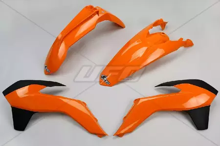 NLO plastmasas komplekts oranžs melns - KT516E999