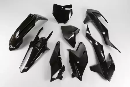UFO plastični set črne barve-1