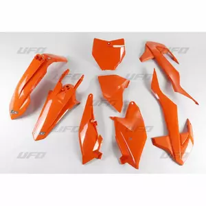 Conjunto de OVNIs de plástico cor de laranja - KT519E127