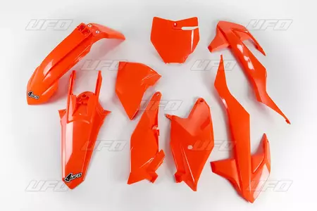 Conjunto de plástico UFO laranja fluo-1