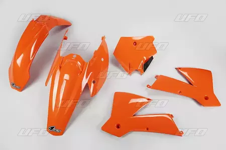 Conjunto de OVNIs de plástico cor de laranja - KT502E127
