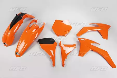 Conjunto de OVNIs de plástico cor de laranja - KT509E127
