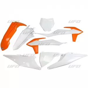 Komplet plastików UFO biały pomarańczowy - KTKIT522999