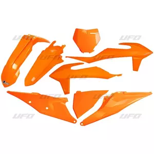 Conjunto de OVNIs de plástico cor de laranja-1
