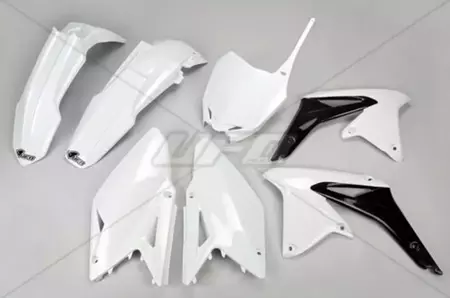 Set di plastica UFO Suzuki RMZ 450 08-17 bianco - SUKIT417041