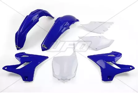 Sæt af UFO-plast Yamaha YZ 125 250 15-21 blå hvid-1