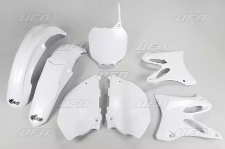 Komplet plastików UFO Yamaha YZ 125 250 02-05 biały - YA301E046