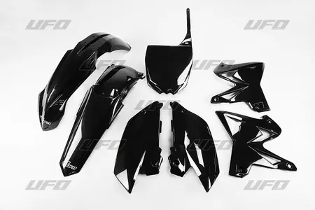 UFO plastmasas komplekts Yamaha YZ 125 250 02-14 black Restyling-1