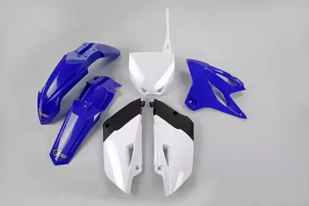Set de materiale plastice UFO Yamaha YZ 85 15-18 OEM albastru alb albastru-1
