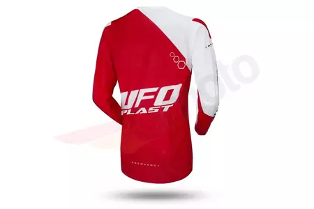 UFO Frequency cross enduro sweatshirt Slim rød hvid L-2