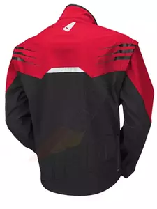 UFO Taiga enduro motoristična jakna rdeča črna L-2