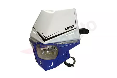 UFO Stealth sprednja svetilka z dodatnimi LED lučmi homologacija modra - PF01715W089