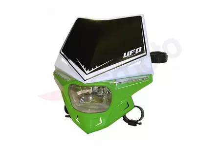 UFO Stealth első fényszóró lámpa további LED fényekkel homologizáció zöld-1