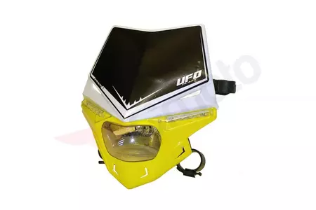 UFO Stealth első fényszóró lámpa további LED-es lámpákkal homologizációs sárga színben-1