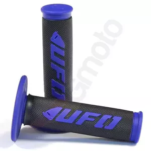 Griffe Gummi Lenkergriffe UFO Challenger schwarz blau - MA01823089