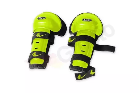Joelheiras protecções para os joelhos UFO amarelo néon - GI02040DFLU