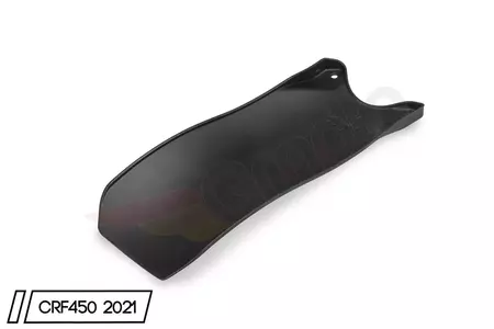 UFO takaiskunvaimentimen suojus Honda CRF 450 R RX 2021 musta - HO05608001