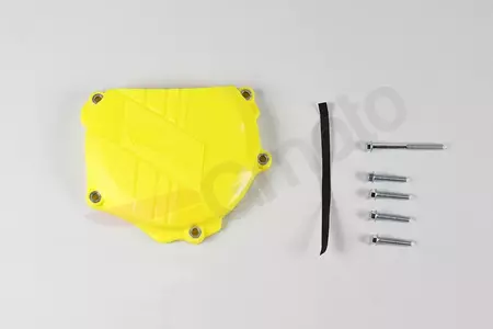 Protège carter embrayage UFO jaune Suzuki RM-Z250 - AC02407