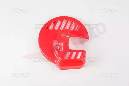 Couvercle de disque de frein avant UFO Honda CR 250 500 89 rouge-1