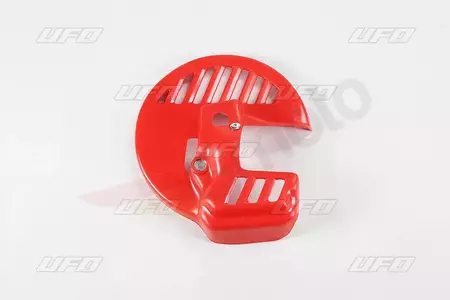 Cobertura do disco de travão dianteiro UFO Honda CR 250 500 89 vermelho-1
